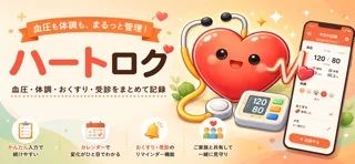 Heart Log: BP & Health Tracker — app screenshot