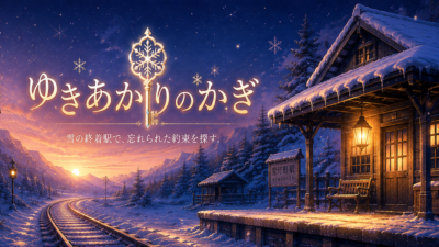 「ゆきあかりのかぎ」 雪の駅謎解き探索脱出ゲーム